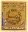 FIRST AERIAL POST 0434A Indian Post