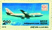 AIR INDIA BOEING 747 0945 Indian Post