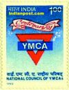 Y.M.C.A. EMBLEM 1492 Indian Post